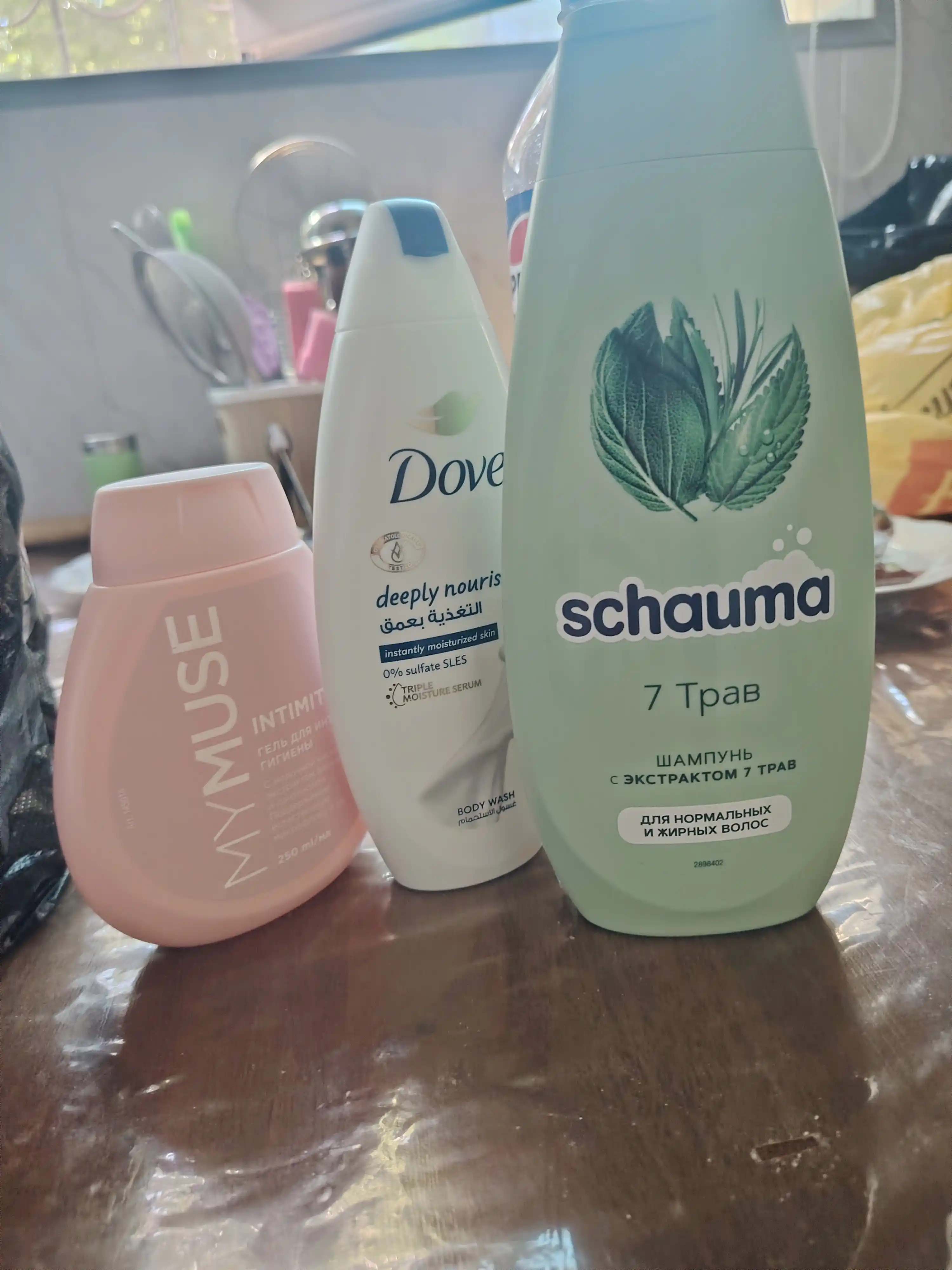 Гель для душа Dove BW Deeply Nourishing Dune, 250 мл
