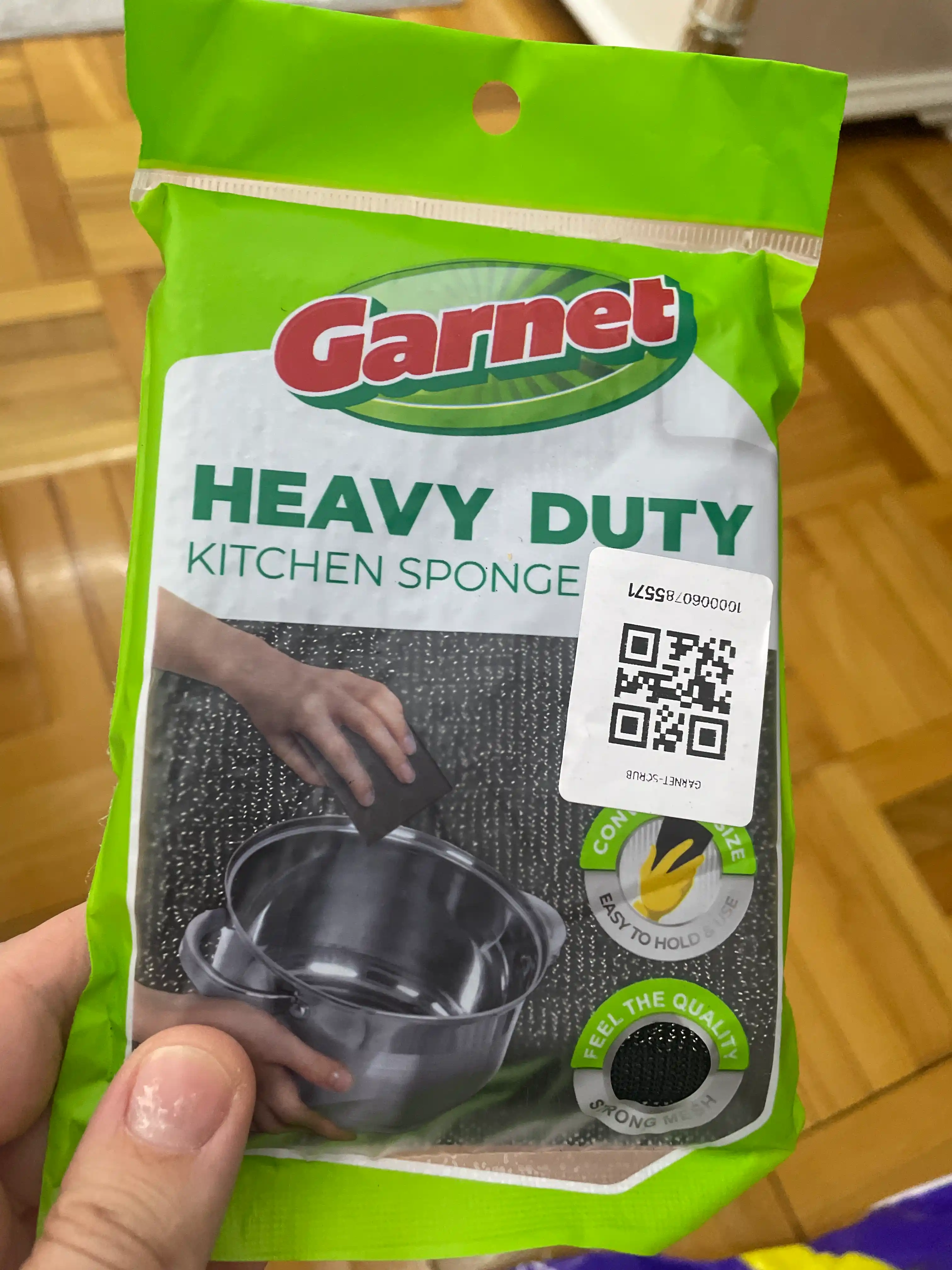Gubka Garnet, murakkab ifloslanishlarni tozalash uchun