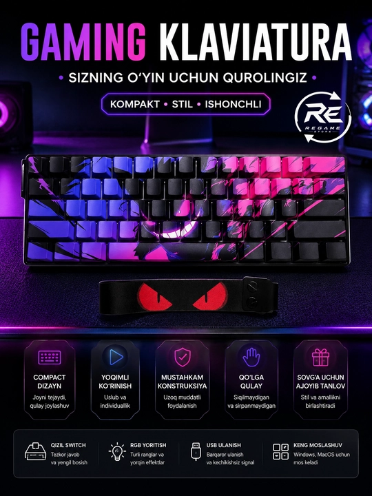 Mexanik F61 PRO klaviaturasi