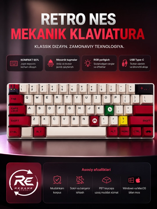 Mexanik F61 PRO klaviaturasi - 