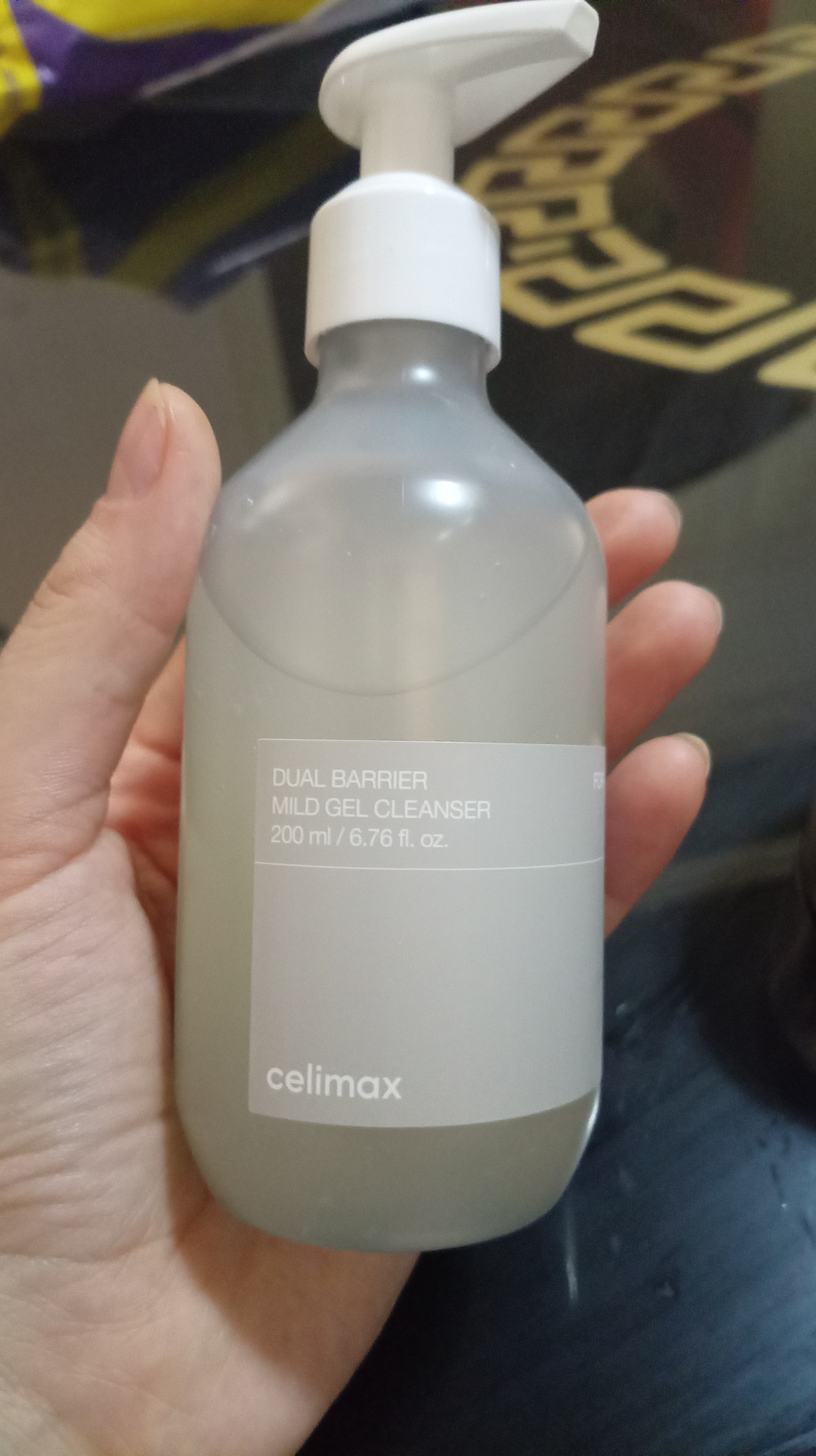 Гель - пенка для умывания, с комплексом церамидов, Celimax Dual Barrier Mild Gel Cleanser