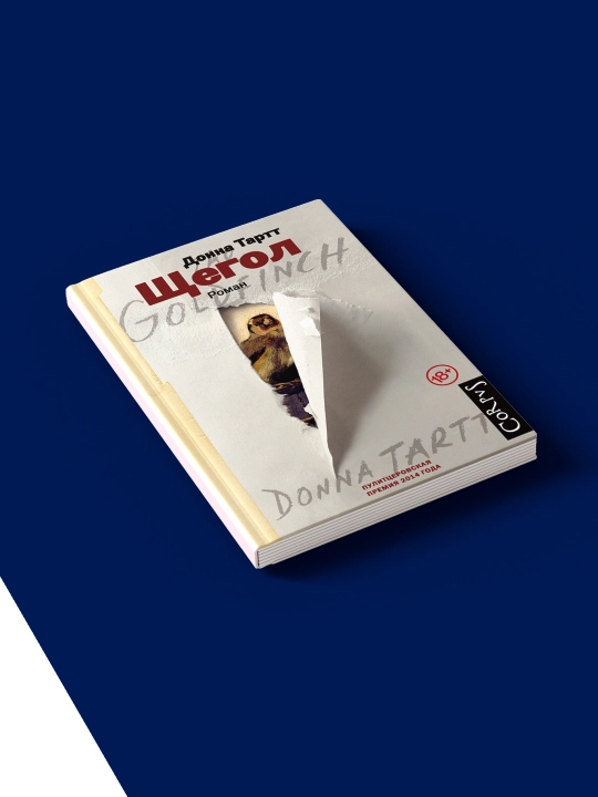 Книга "Щегол" автор Донна Тартт, зарубежная литература, роман