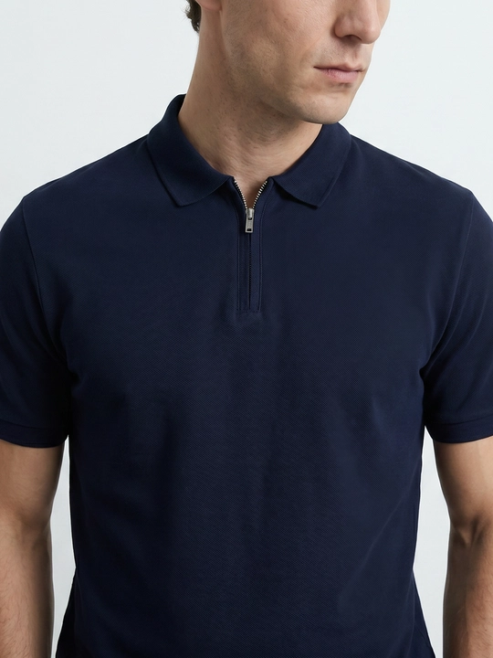 TERRA PRO erkaklar polo, fermuarli AW25CR2-17-22022