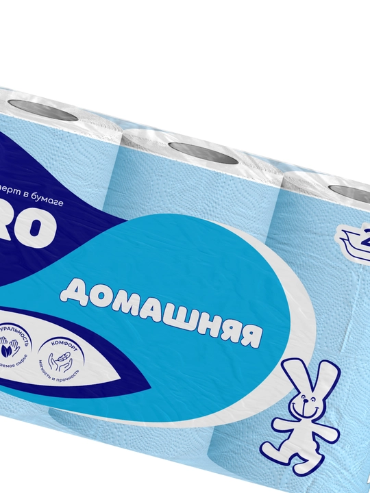 "Veiro" т/б Домашняя 8 рулонов