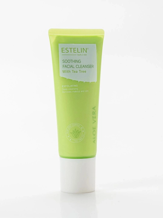 Пенка для умывания Estelin Hyaluronic Acid и Aloe Vera, 120 г