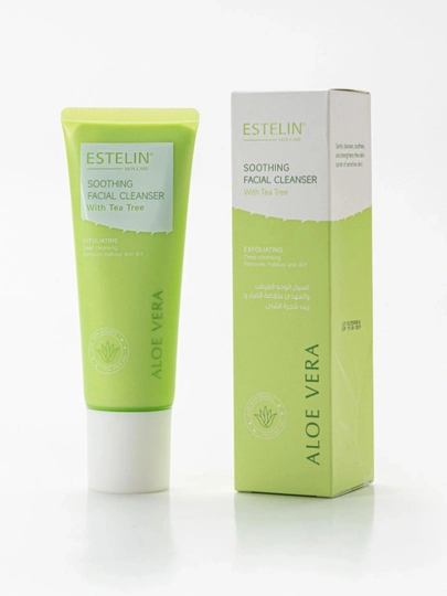 Пенка для умывания Estelin Hyaluronic Acid и Aloe Vera, 120 г