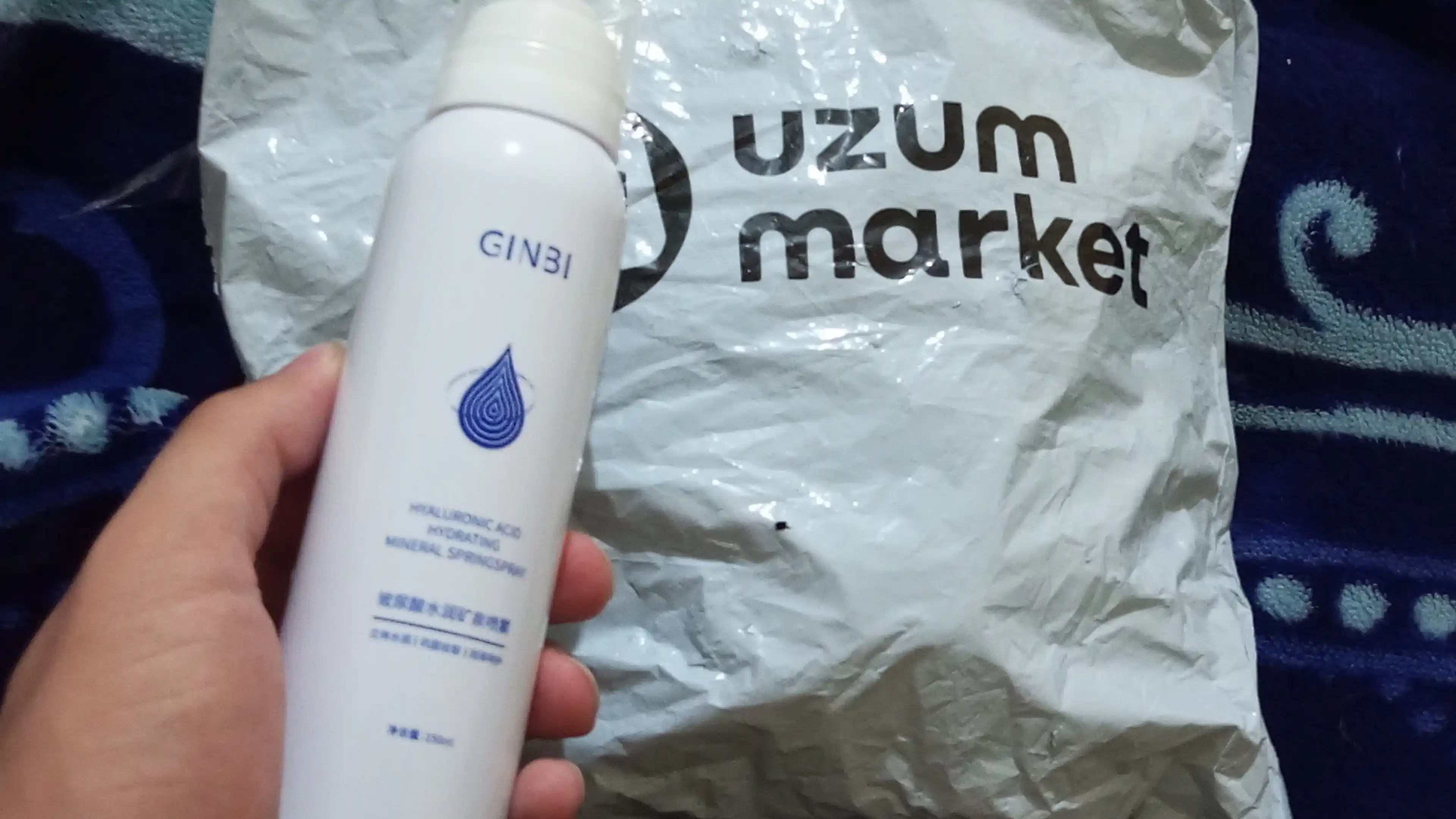 Gialuron kislotali yuz uchun namlovchi sprey, tezkor tetiklashtiruvchi, 150 ml