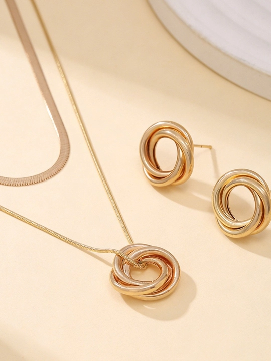 Pearl Style 118 sun'iy marjon taqinchoqlar to'plami: marjon, sirg'a va bilaguzuk