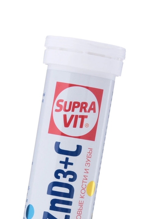 SUPRA VIT Kalsiy Magniy Rux shippildoq tabletkalari №20