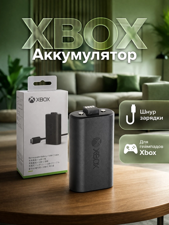 Аккамулятор для геймпадов Xbox