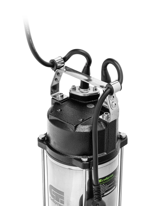 Fekal nasosi SIBRTECH, SFN1100-N, 1100 Vt, bosim 10 metr, 18000 litr/soat, pichoq, 99804