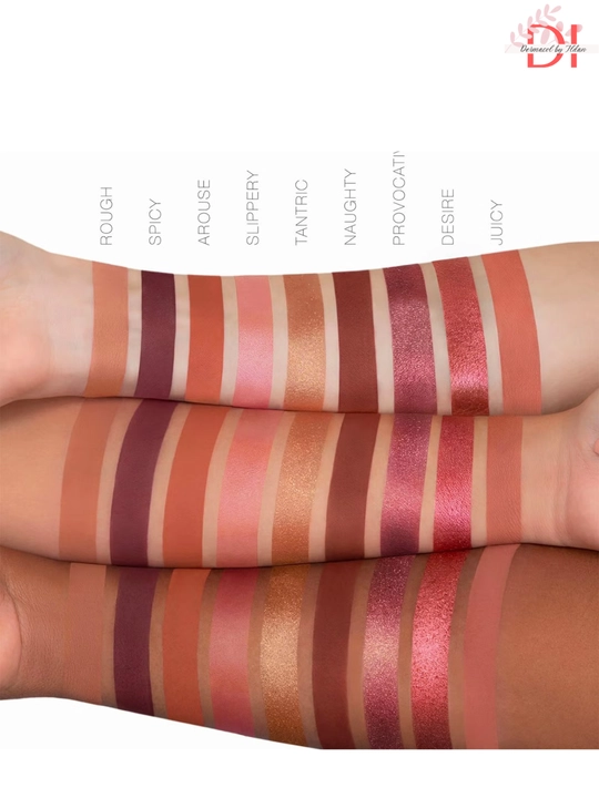 Тени для век Huda Beauty Naughty Nude 18 оттенков для выразительных глаз, эффектного образа
