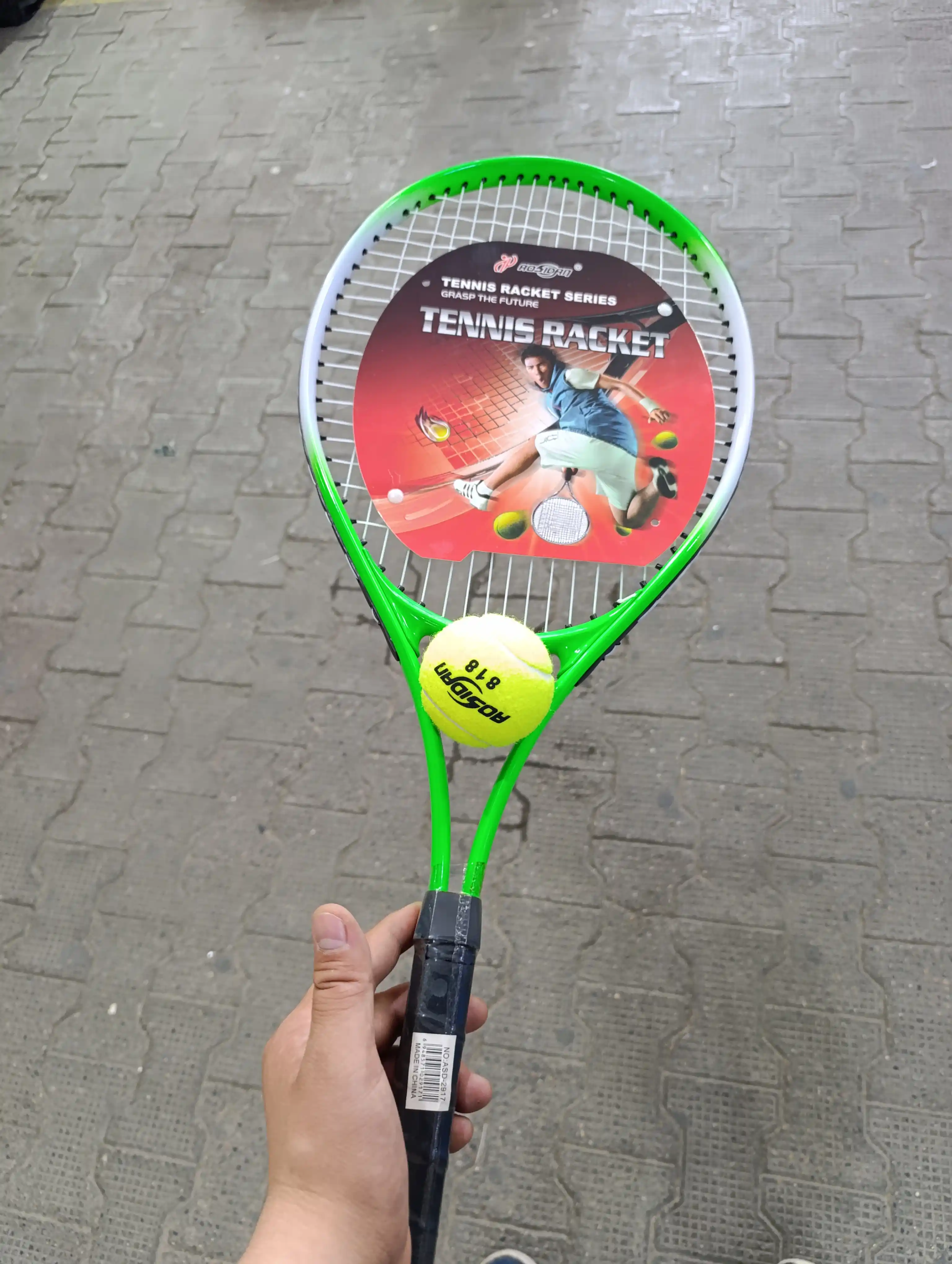 Professional tennis raketka to‘plami | 1 raketka + 1 koptok + chexol | boshlovchilar uchun