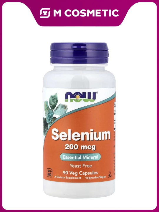 NOW Selen 200 mkg kapsulalari 90 dona - 