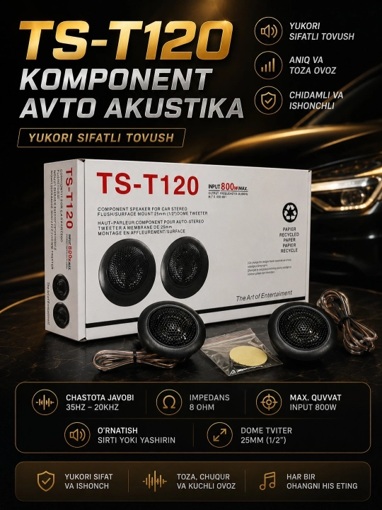 Автомобильные колонки, Hertz HT 25 - 