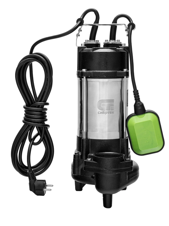 Najas pompasi СИБРТЕХ SFN450, 450 Vt, bosim 15 m, 21000 litr/soat, 99802