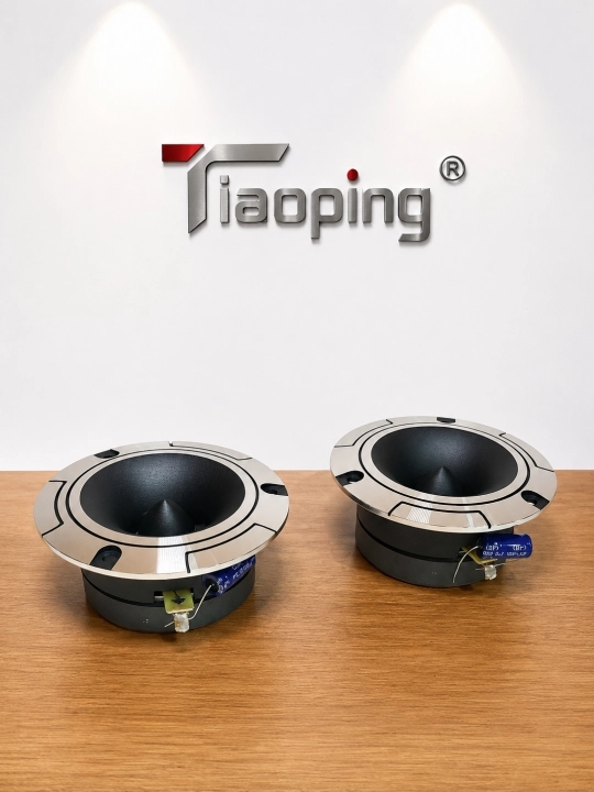 Рупорный твитер пишалка Tiaoping TS-T120 800W, компонентная авто акустика 25 мм