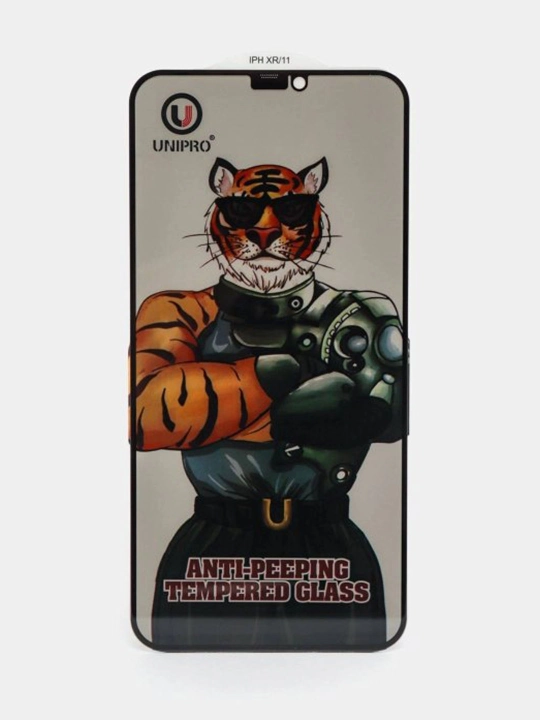 IPhone XS, 11, XR, 12, 13, 14, 15, Pro, Pro Max uchun josusga qarshi himoya oynasi