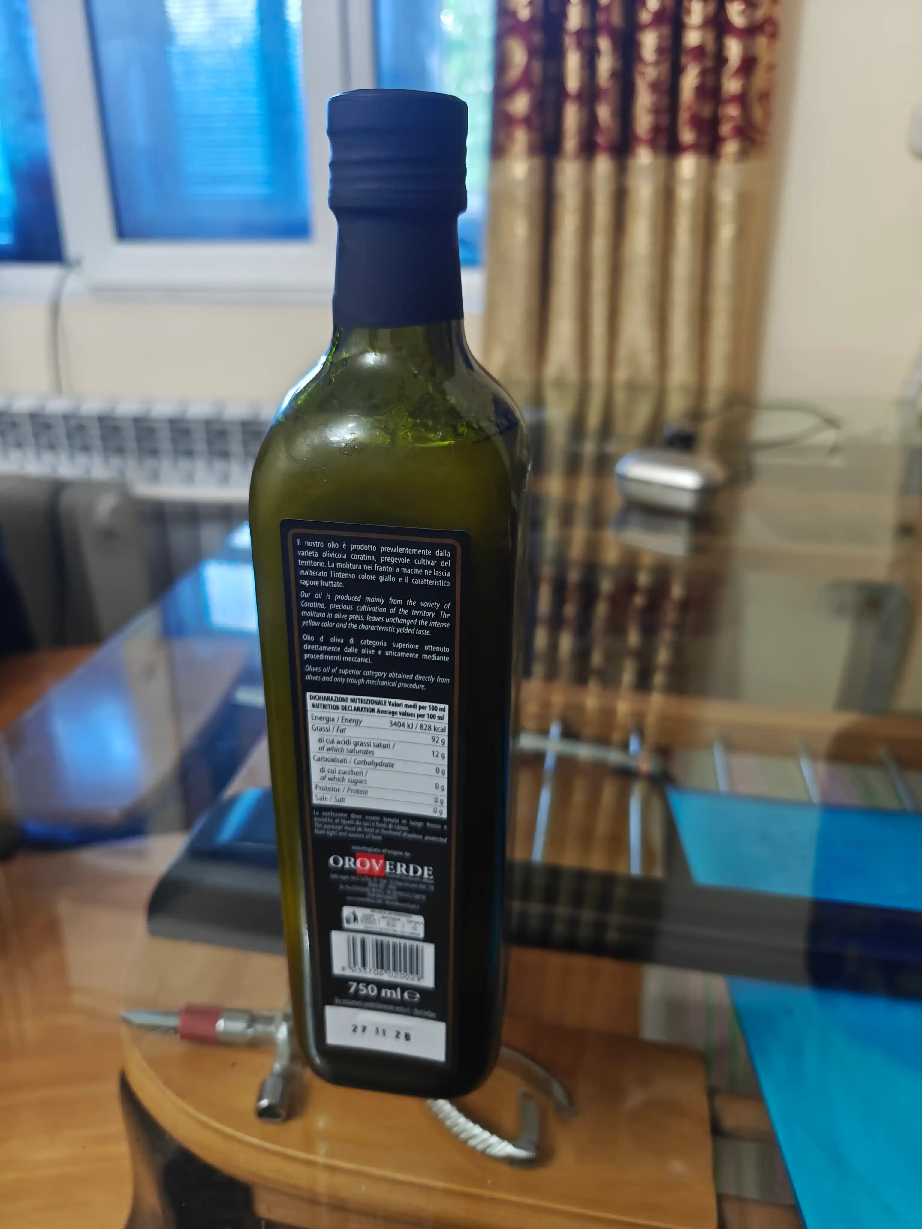 OROVERDE EVO 100% Italy zaytun moyi Extra Virgin — 250 ml , 750 ml , 5 l