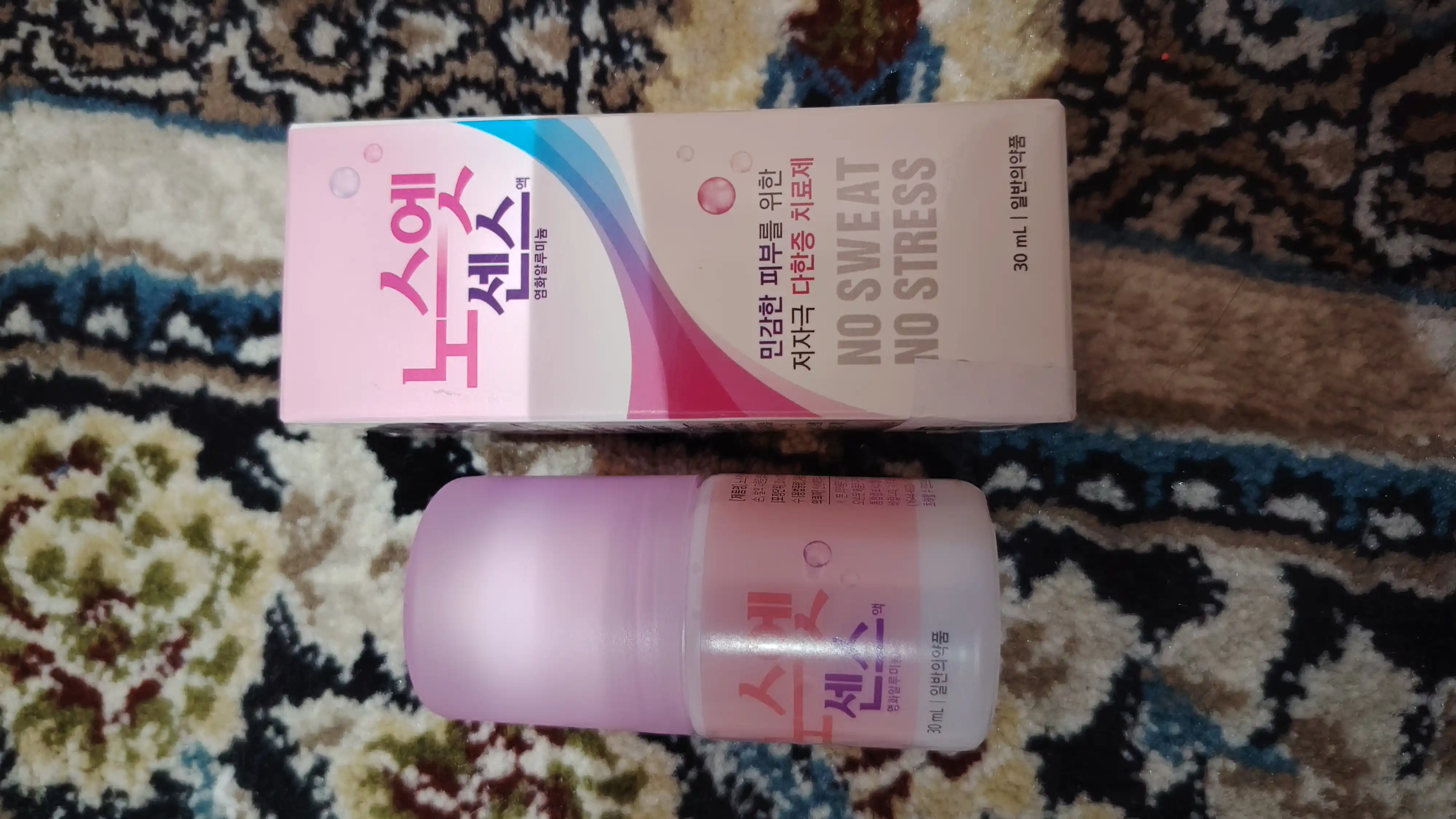 Erkaklar va ayollar uchun No Sweet No Stress dezodorant-antiperspiranti, 30 ml