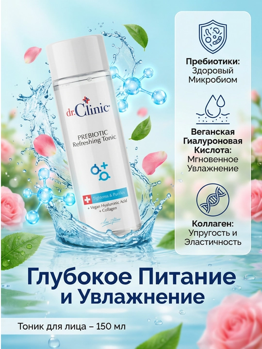 Dr Clinic YUz uchun Tonik 150 ml