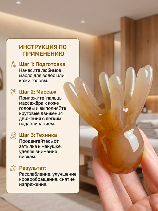Ролик для лица и скребок из гуаши, массаж для ног, головы, тела и ног