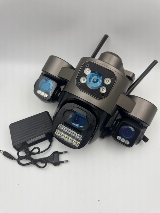 Videokuzatuv kamerasi,3 ko ‘z 9 MP, WiFi,4G SIM,tungi ko‘rish, harakat sensori, 360 kamera - 