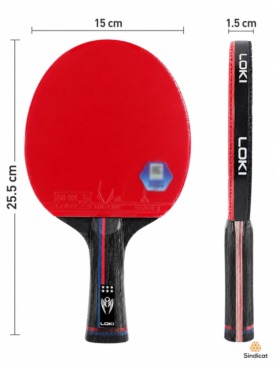 Professional stol tennis raketkasi LOKI – kuchli aylanish, qulay tutqich, ping pong
