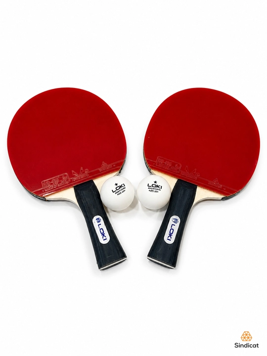 Professional stol tennis raketkasi LOKI – 2 ta raketka+koptokcha qulay tutqich, ping pong