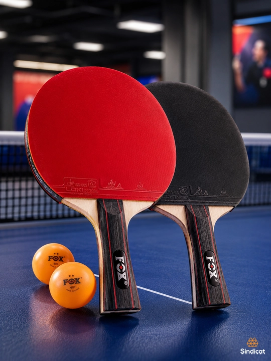 FOX-2 professional stol tennisi raketkasi raketkalar va sharlar ping-pong to‘plami