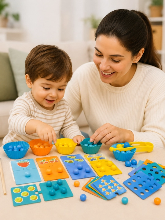 Aqlni charxlovchi, yog'och  harf, son va shakllarni o'rgatish, 3+ montessori