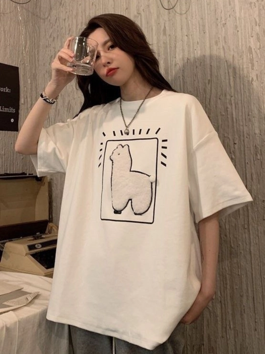 OVERSIZE футболка для женщин и девушек