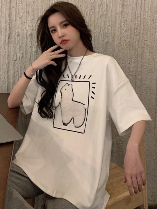 OVERSIZE футболка для женщин и девушек