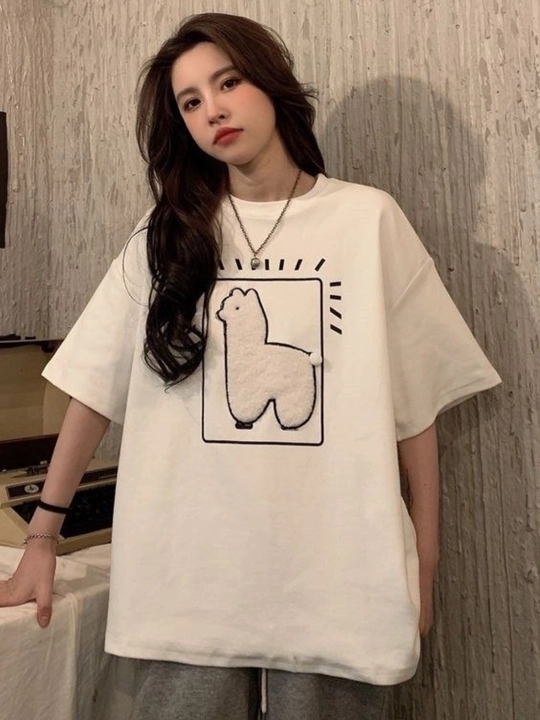 OVERSIZE футболка для женщин и девушек