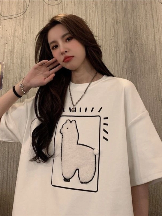 OVERSIZE футболка для женщин и девушек