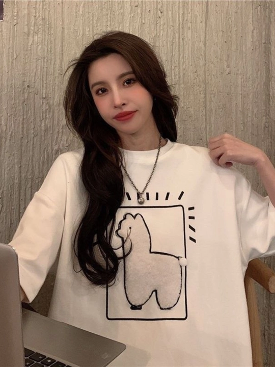 OVERSIZE футболка для женщин и девушек
