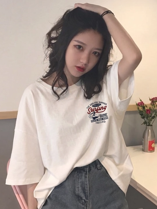 OVERSIZE футболка для женщин и девушек