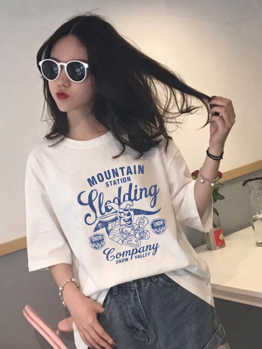 OVERSIZE футболка для женщин и девушек