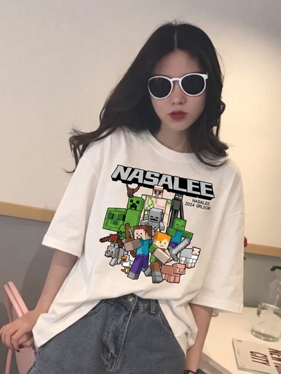 OVERSIZE футболка для женщин и девушек