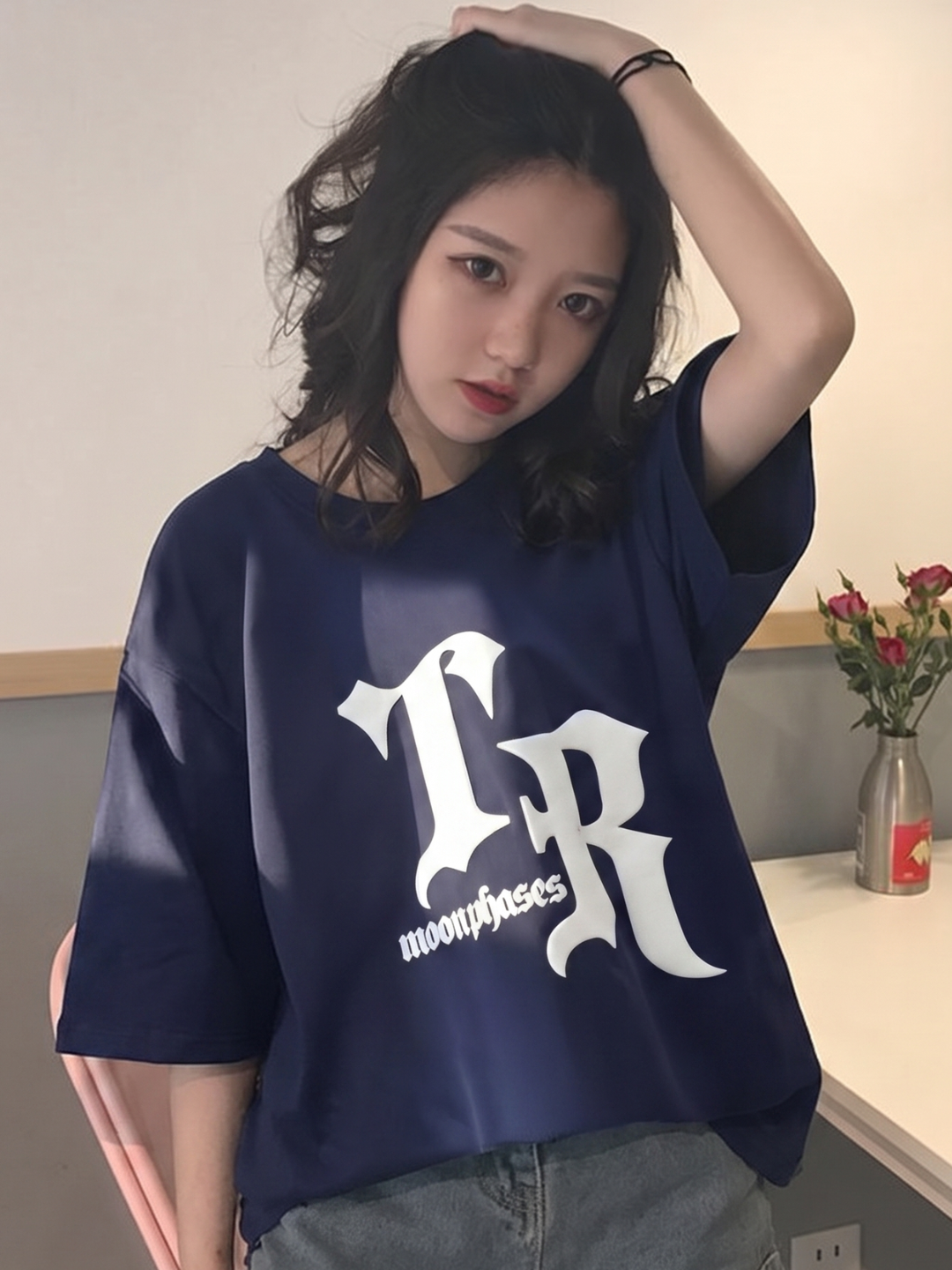 OVERSIZE футболка для женщин и девушек