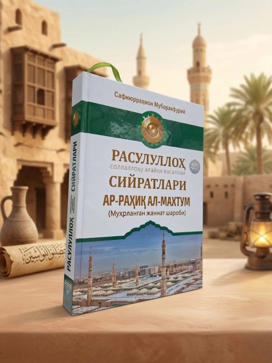 Расулуллоҳ с.а.в. сийратлари - Ар-раҳиқ ал-махтум Муҳрланган жаннат шароби