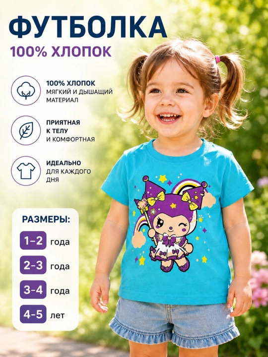 ФУТБОЛКА, футболки для девочек, детские футболки, летние футболки, детская одежда - 