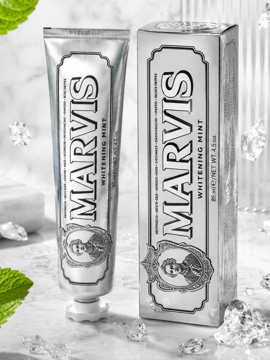 Зубная паста Marvis Whitening Mint, отбеливающая зубы и освежающая дыхание, 85 мл