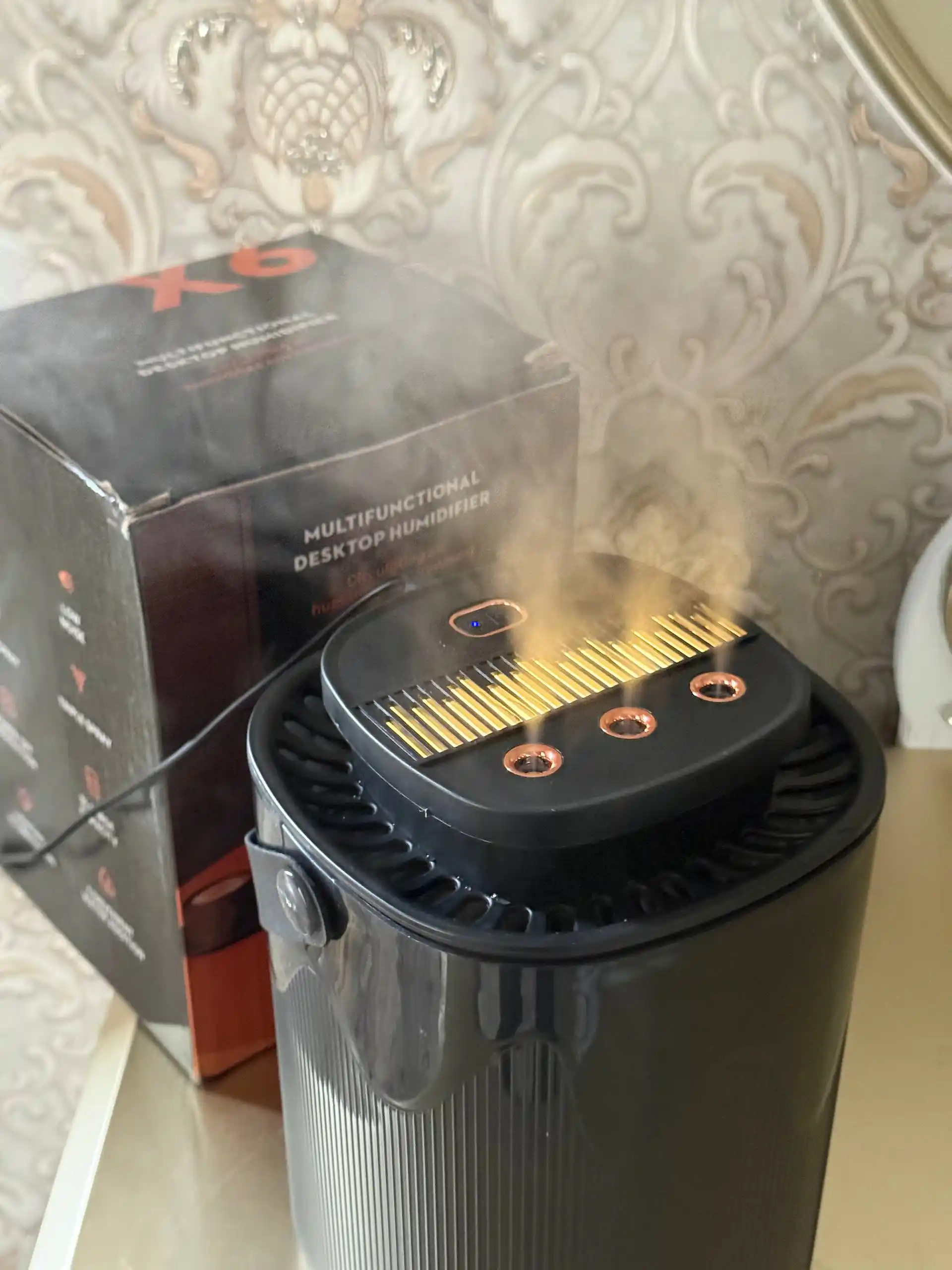 Увлажнитель воздуха, ультразвуковой, для дома и офиса