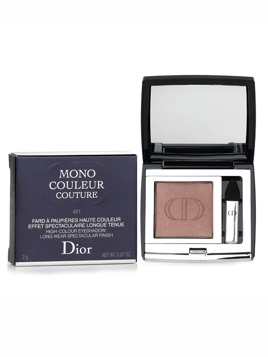 Высоко пигментированные тени для глаз Dior Diorshow Mono Couleur 481 Poncho-мягкая текстур