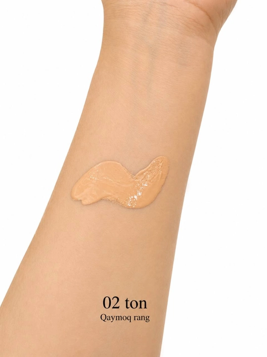 Тональный крем Emilie Face Foundation SPF 25, матирующий эффект, отбеливающий, увлажняющий