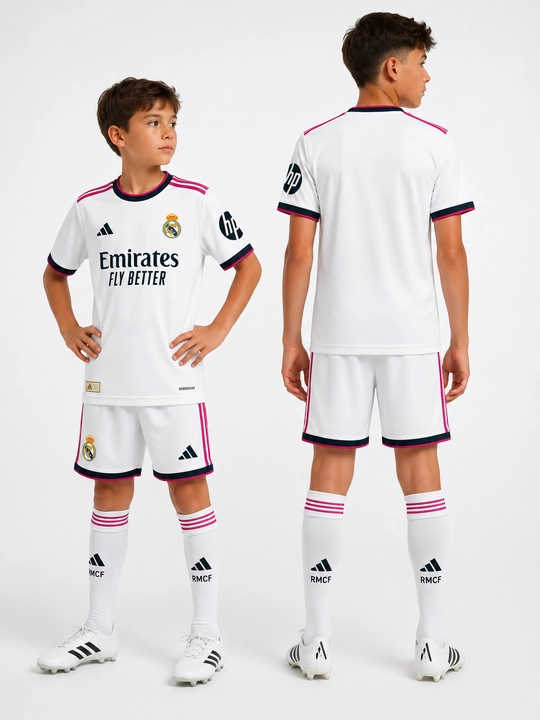 Детская и подростковая футбольная форма Real Madrid 2026/2027