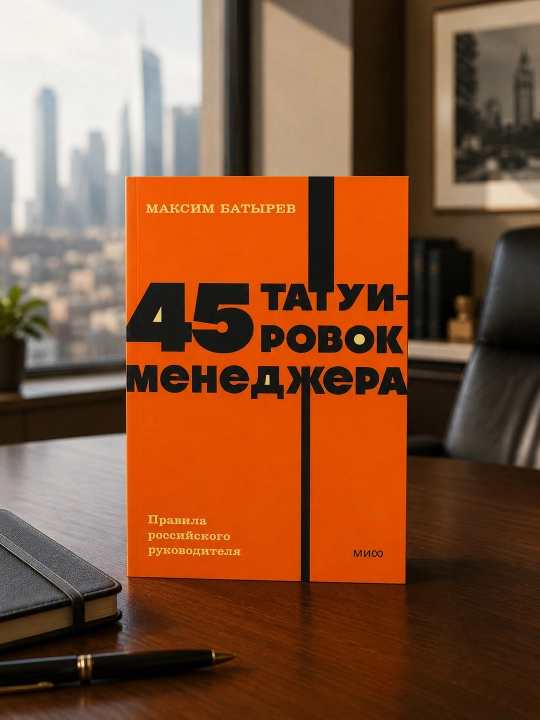 45 ta menejer tatuirovkalari. Rossiya rahbarining qoidalari. Maksim Valeriyevich Batirev