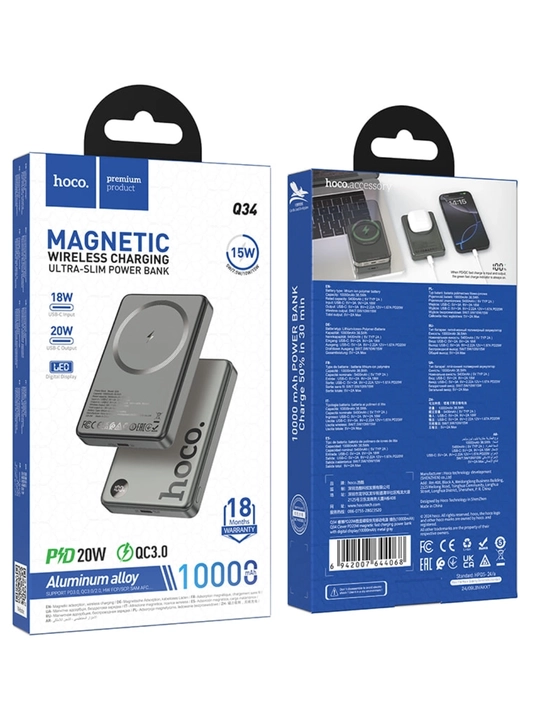 HOCO Q34 Power Bank 10000 mAh