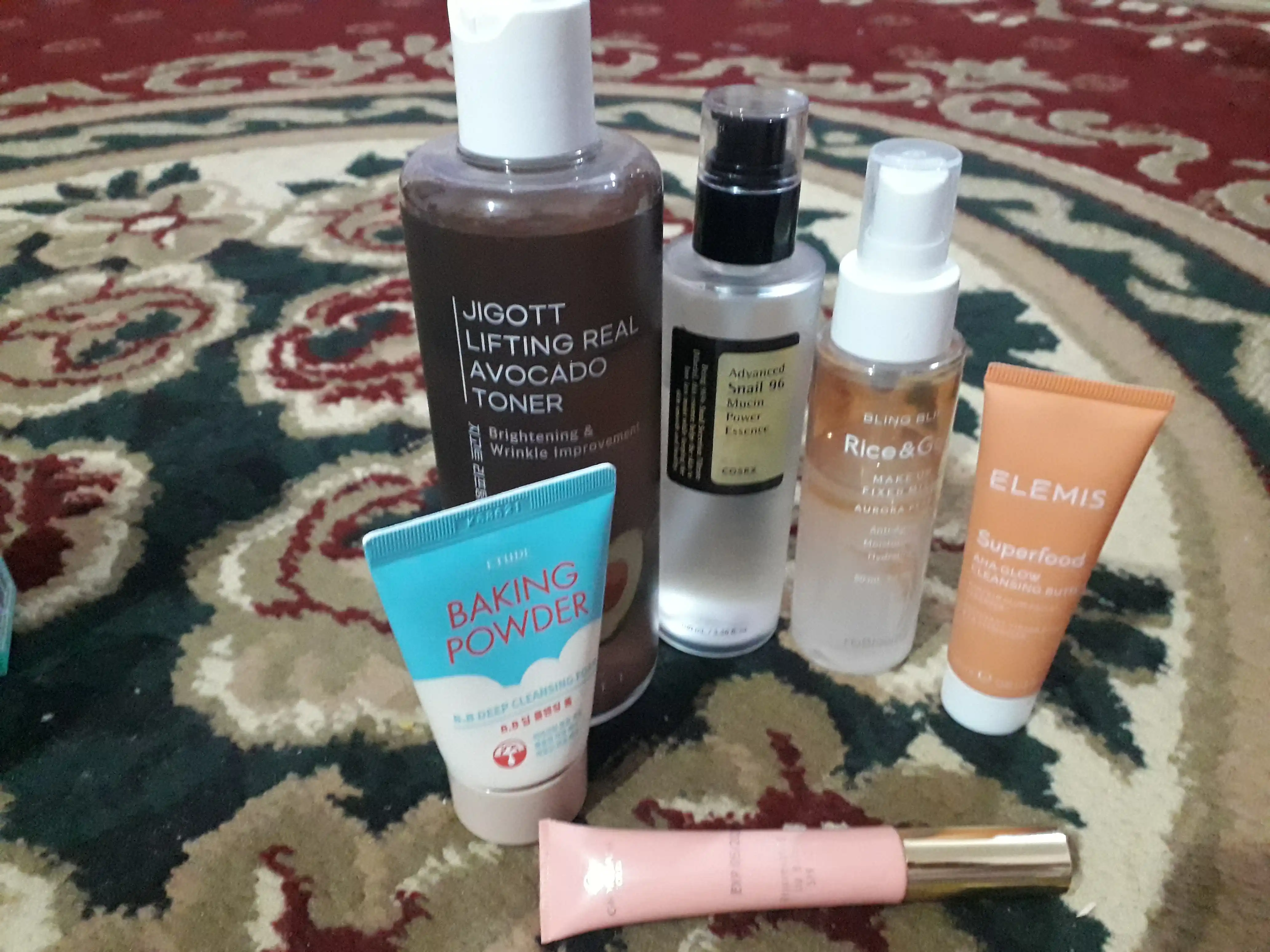 Elemis Очищающее масло для лица с AHA-кислотами Superfood AHA Glow Cleansing Butter 20 мл